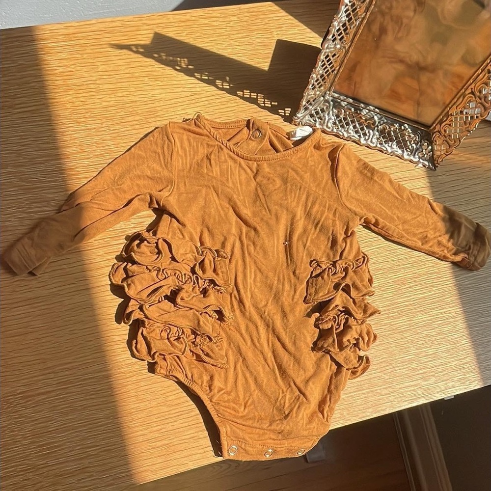 Kate Quinn 3-6 mo Fall Onesie
